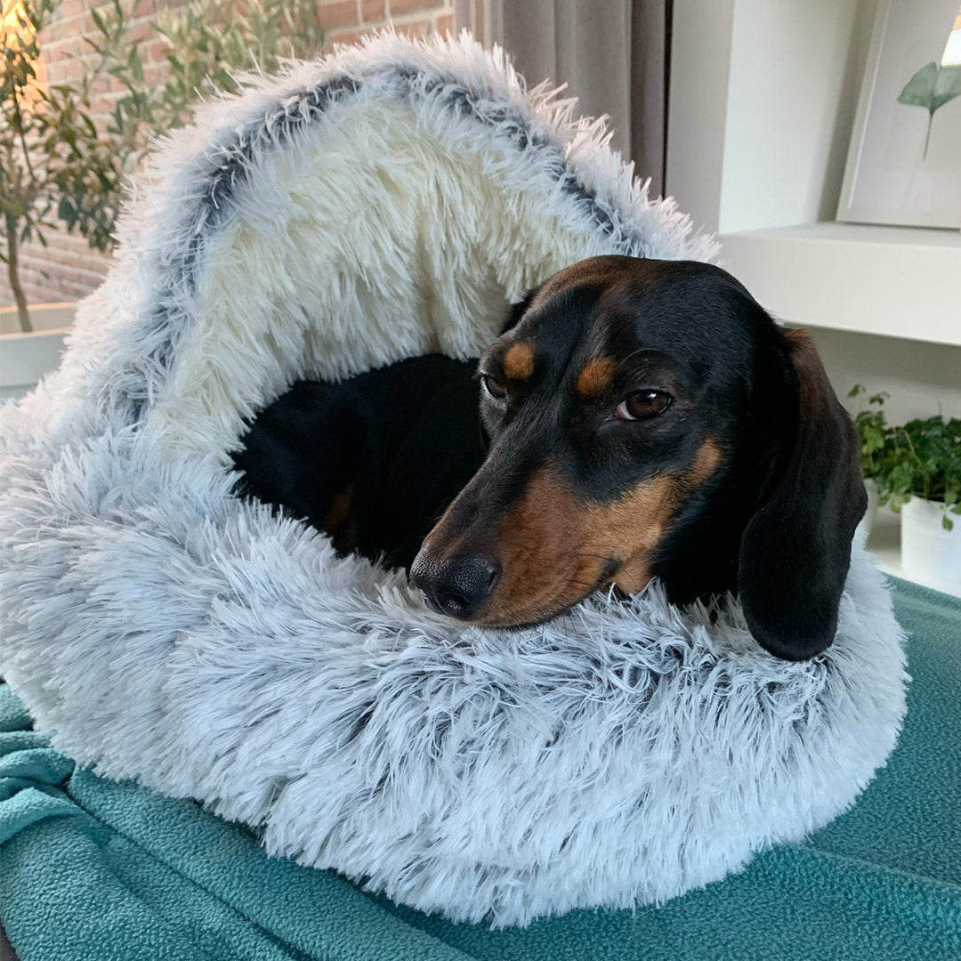 CozyCave™-  Soft Plush Pet Bed